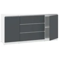 Comodă Pehotin НС-3+2 75 x 150 x 45 / PAL / Antracit