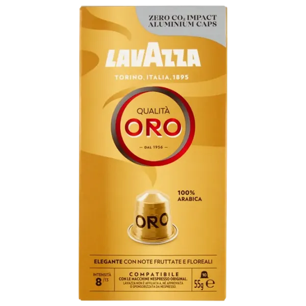 Cafea LAVAZZA Qualita Oro Capsule / Nespresso / Cutie photo 1