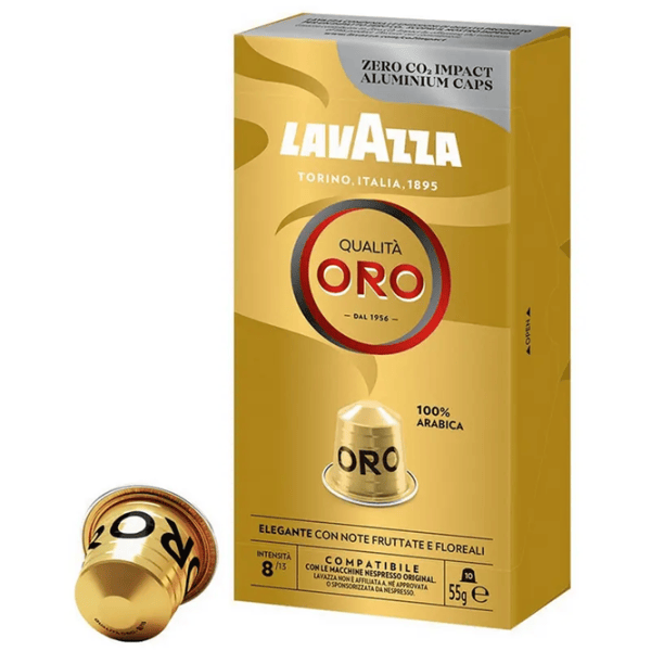 Cafea LAVAZZA Qualita Oro Capsule / Nespresso / Cutie photo 2