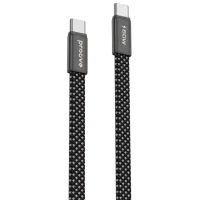 Кабель для телефона AirLine Proove USB Type-C + USB Type-C 1 м / Черный