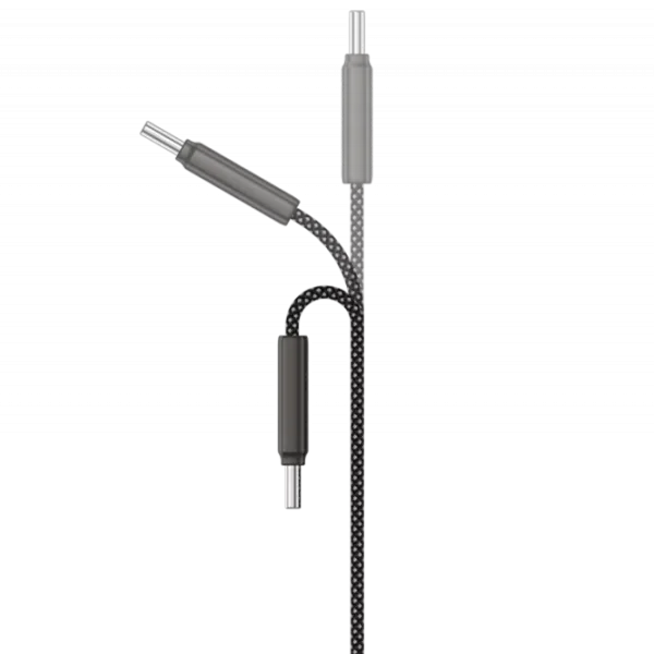 Кабель для телефона AirLine Proove USB Type-C + USB Type-C 1 м / Черный photo 2