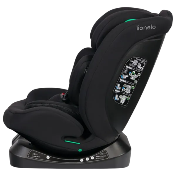 Scaun auto Lionelo Aart  0 luni - 12 ani / 36 kg / Black photo 9