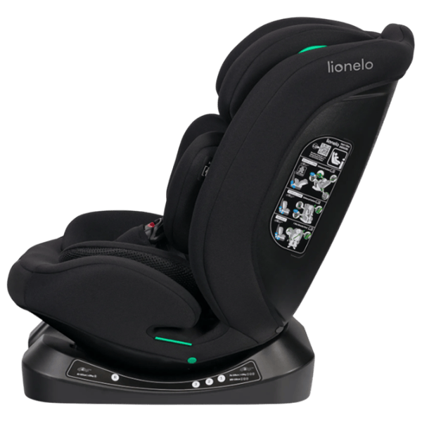 Scaun auto Lionelo Aart  0 luni - 12 ani / 36 kg / Black photo 9
