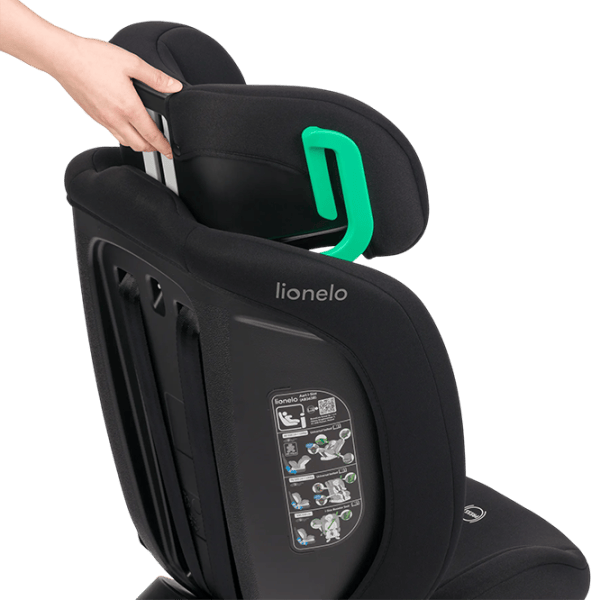 Scaun auto Lionelo Aart  0 luni - 12 ani / 36 kg / Black photo 11