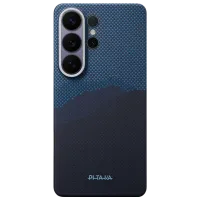 Чехол для смартфона Samsung Galaxy S26 Ultra Pitaka / MagSafe Back / ПК / Тёмно синий