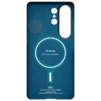 Husă pentru smartphone Samsung Galaxy S26 Ultra Pitaka / MagSafe Back / PC / Dark Blue photo 2