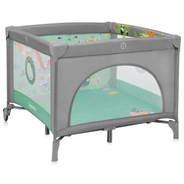 Țarc pentru copii Lionelo Mille Plus (LN.235297) 0 luni - 3 ani / Gray photo 3