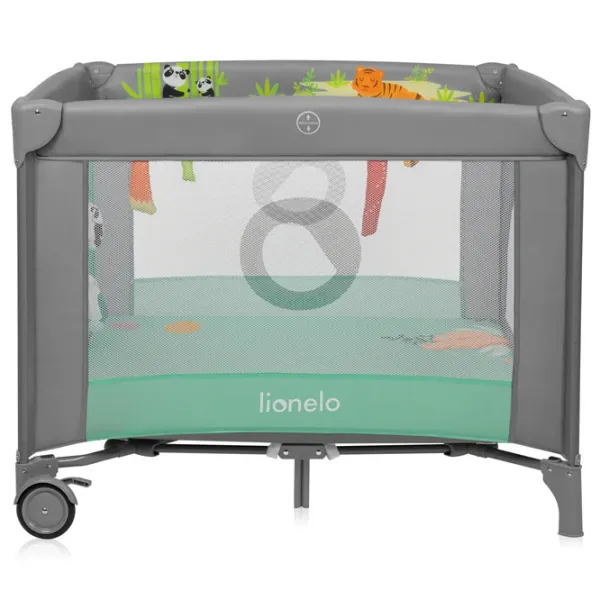 Țarc pentru copii Lionelo Mille Plus (LN.235297) 0 luni - 3 ani / Gray photo 5