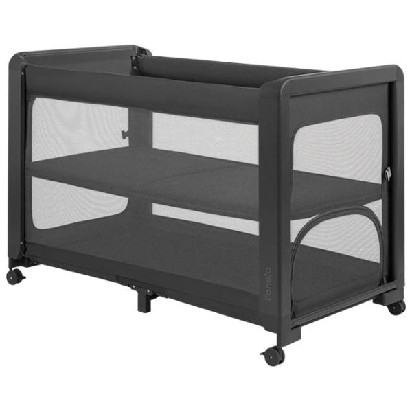 Țarc pentru copii Lionelo Patty (LN.234485) 0 luni - 3 ani / Graphite photo 1