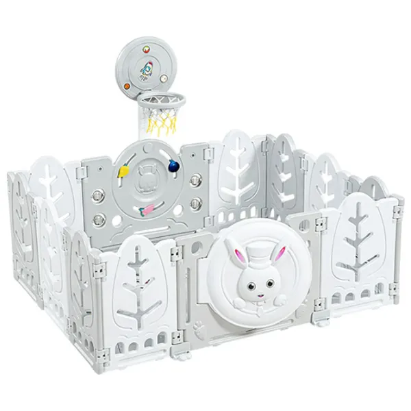 Complex de joacă Moni The White Rabbit 6 luni / Gray photo 1