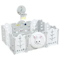 Complex de joacă Moni The White Rabbit 6 luni / Gray