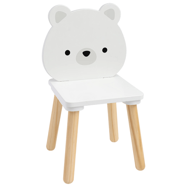 Set de mobilă pentru copii Moni Bears White / unisex photo 2