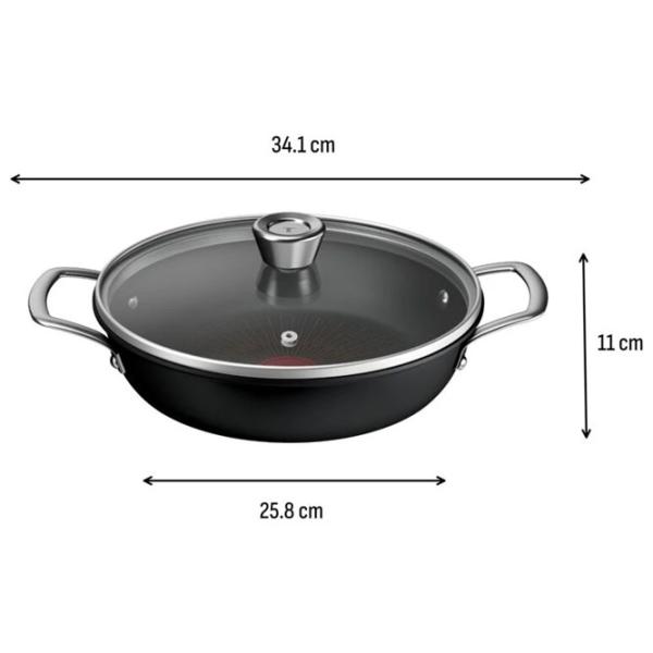 Сковорода Tefal Excellence+ G3308802 Сотейник / 24 см / Черный photo 5