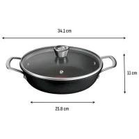 Tigaie Tefal Excellence+ G3308802 Stewpan / 24 cm / Black photo 5