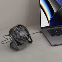 Вентилятор Cellularline Desk Breeze / Портативный / Черный photo 2