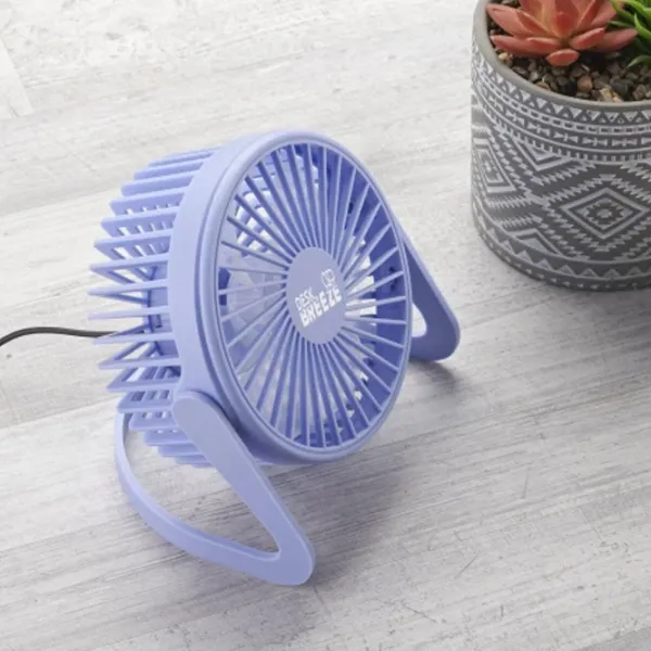 Вентилятор Cellularline Desk Breeze  / Портативный / Фиолетовый photo 2