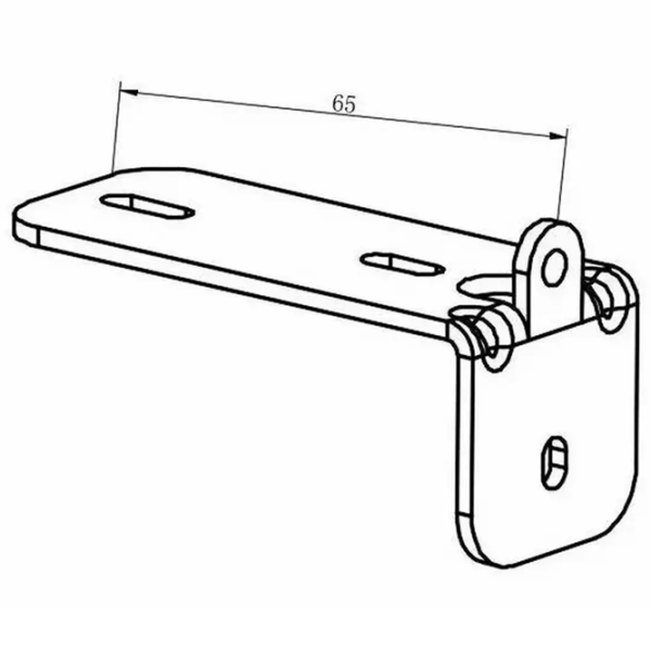 Bară telescopică pentru perdele Aqara Rail Mount (One-sided) White photo 5