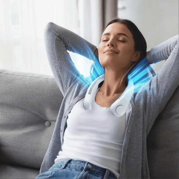 Вентилятор Cellularline Neck Flow  / Портативный / Белый photo 3
