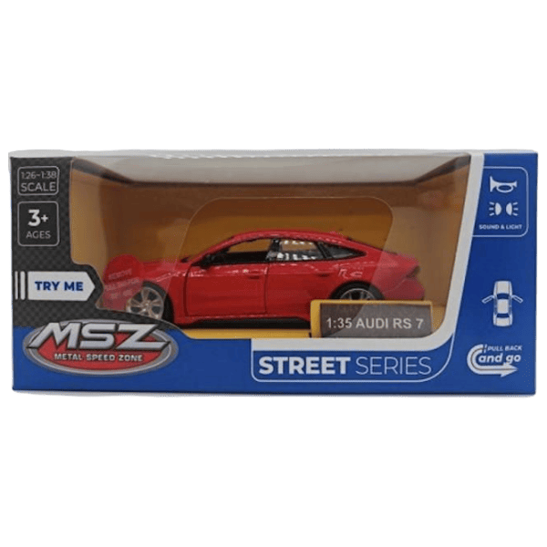 Коллекционная машина MSZ Audi RS 7 Sportback 68476  / / Черный Красный photo 1