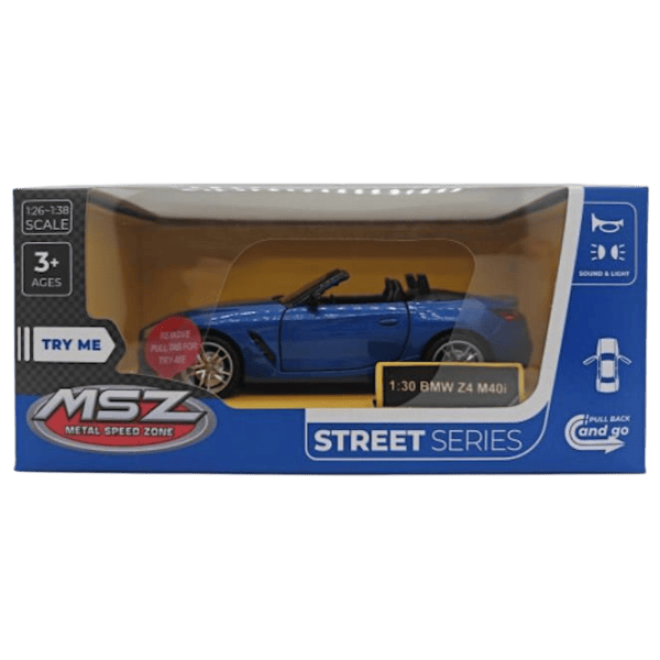 Коллекционная машина MSZ BMW Z4 M40i 68412  / / Черный Синий photo 1