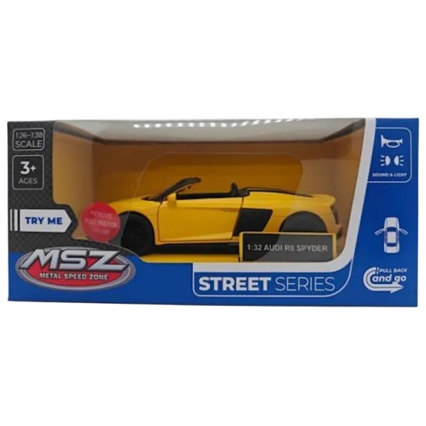 Коллекционная машина MSZ Audi R8 Spdyer 68418  / / Разноцветный Разноцветный photo 1