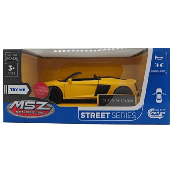 Коллекционная машина MSZ Audi R8 Spdyer 68418  / / Разноцветный Разноцветный photo 1