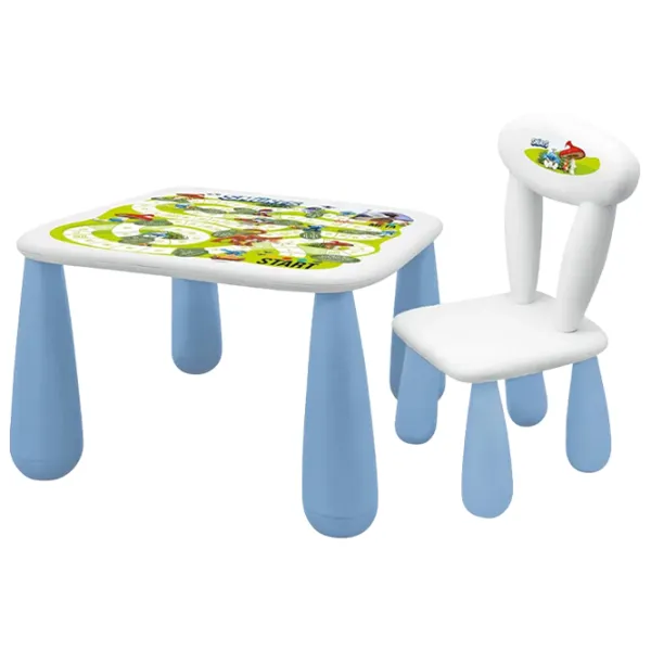Set de mobilă pentru copii Maltex Luna The Smurfs Blue / unisex photo 1