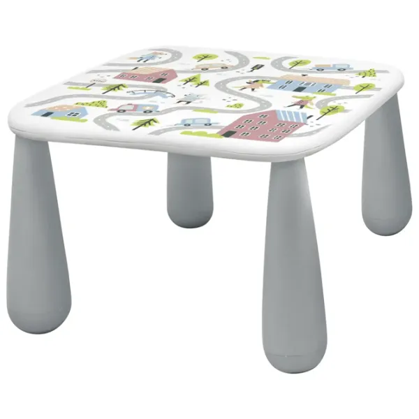 Set de mobilă pentru copii Maltex Luna Town Gray / unisex photo 3