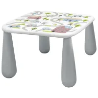 Set de mobilă pentru copii Maltex Luna Town Gray / unisex photo 3