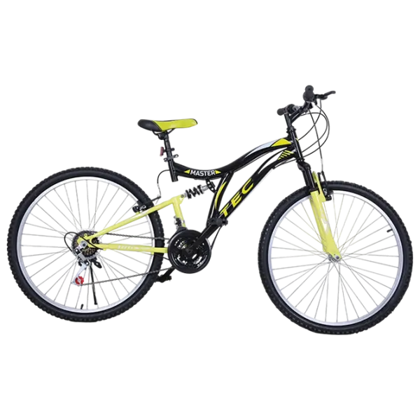 Велосипед Belderia Tec Master 26"  Сталь / Черный Желтый photo 1