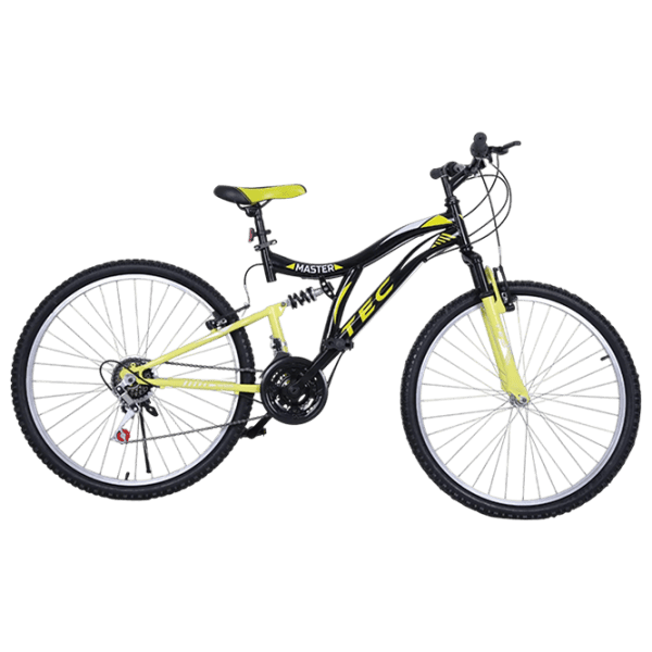 Велосипед Belderia Tec Master 26"  Сталь / Черный Желтый photo 1