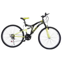 Велосипед Belderia Tec Master 26"  Сталь / Черный Желтый