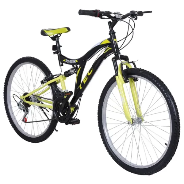 Велосипед Belderia Tec Master 26"  Сталь / Черный Желтый photo 2