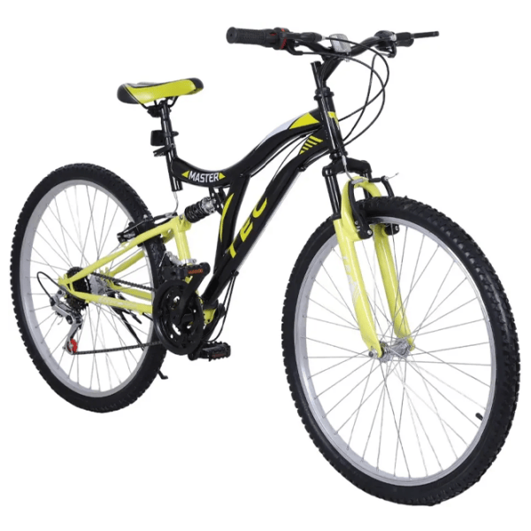 Велосипед Belderia Tec Master 26"  Сталь / Черный Желтый photo 2