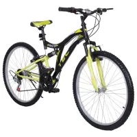 Велосипед Belderia Tec Master 26" Сталь / Черный Желтый photo 2