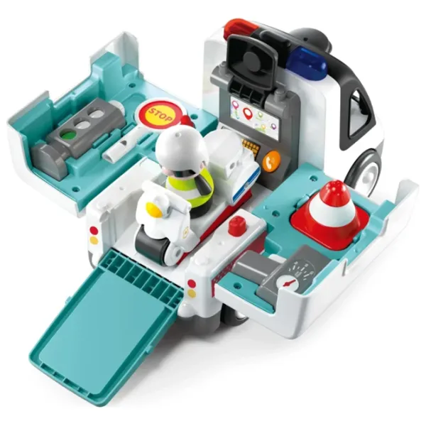 Машинка Hola Toys Police HE9985  / / Разноцветный Белый photo 2