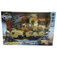 Игровой набор HD Toys Special Combat Military Vehicles Playset 86389 3+ / Разноцветный Хаки