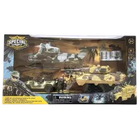 Игровой набор HD Toys Special Combat Military Vehicles Playset 10287 3+ / Разноцветный Хаки