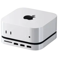 Адаптер Satechi Mac Mini M4 Stand & Hub USB Type-C / Серебряный