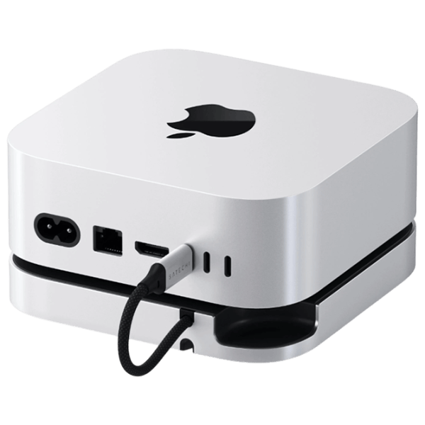 Адаптер Satechi Mac Mini M4 Stand & Hub USB Type-C / Серебряный photo 2