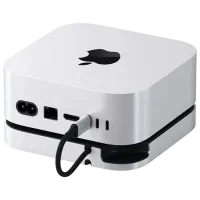 Adaptor Satechi Mac Mini M4 Stand & Hub USB Type-C / Silver photo 2