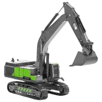 Экскаватор HD Toys 96872   / / Зелёный Серый