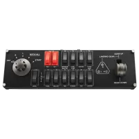 Panou de bord Logitech Flight Simulator Switch Panel Cu fir / 13 buttons / Black