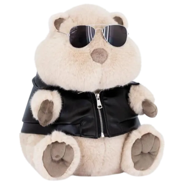 Мягкая игрушка Orange Toys Hamster in Jacket OT8035/32 3+ / Бежевый photo 1