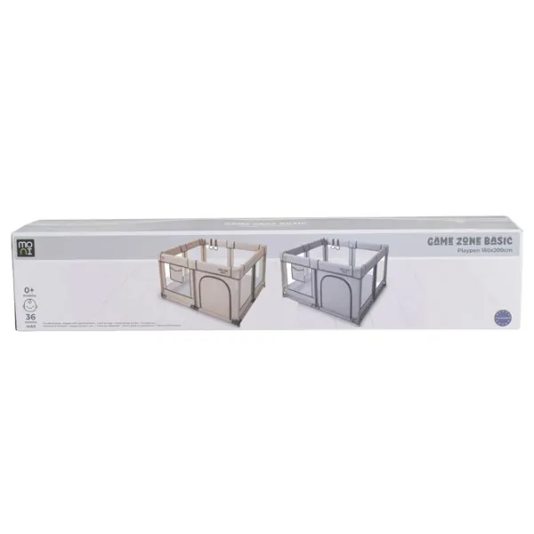 Țarc pentru copii Moni GameZone Basic (MT.236933) 0 luni - 3 ani / Beige photo 7