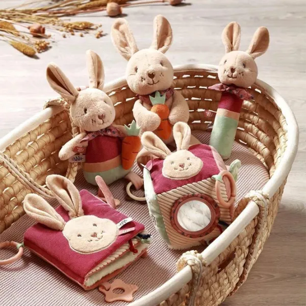 Мягкая игрушка BabyOno Rabbit Karo 1686 0+ / Разноцветный photo 3