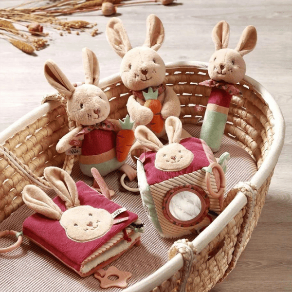 Мягкая игрушка BabyOno Rabbit Karo 1686 0+ / Разноцветный photo 3