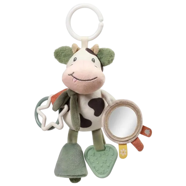 Мягкая игрушка BabyOno Cow Bingo 1691 0+ / Разноцветный photo 1