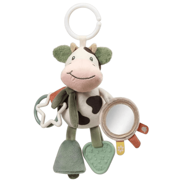 Мягкая игрушка BabyOno Cow Bingo 1691 0+ / Разноцветный photo 1