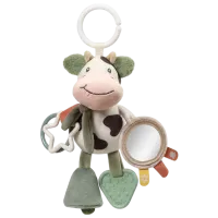 Мягкая игрушка BabyOno Cow Bingo 1691 0+ / Разноцветный